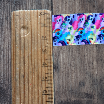 Little Pony Grosgrain 25mm Ribbon