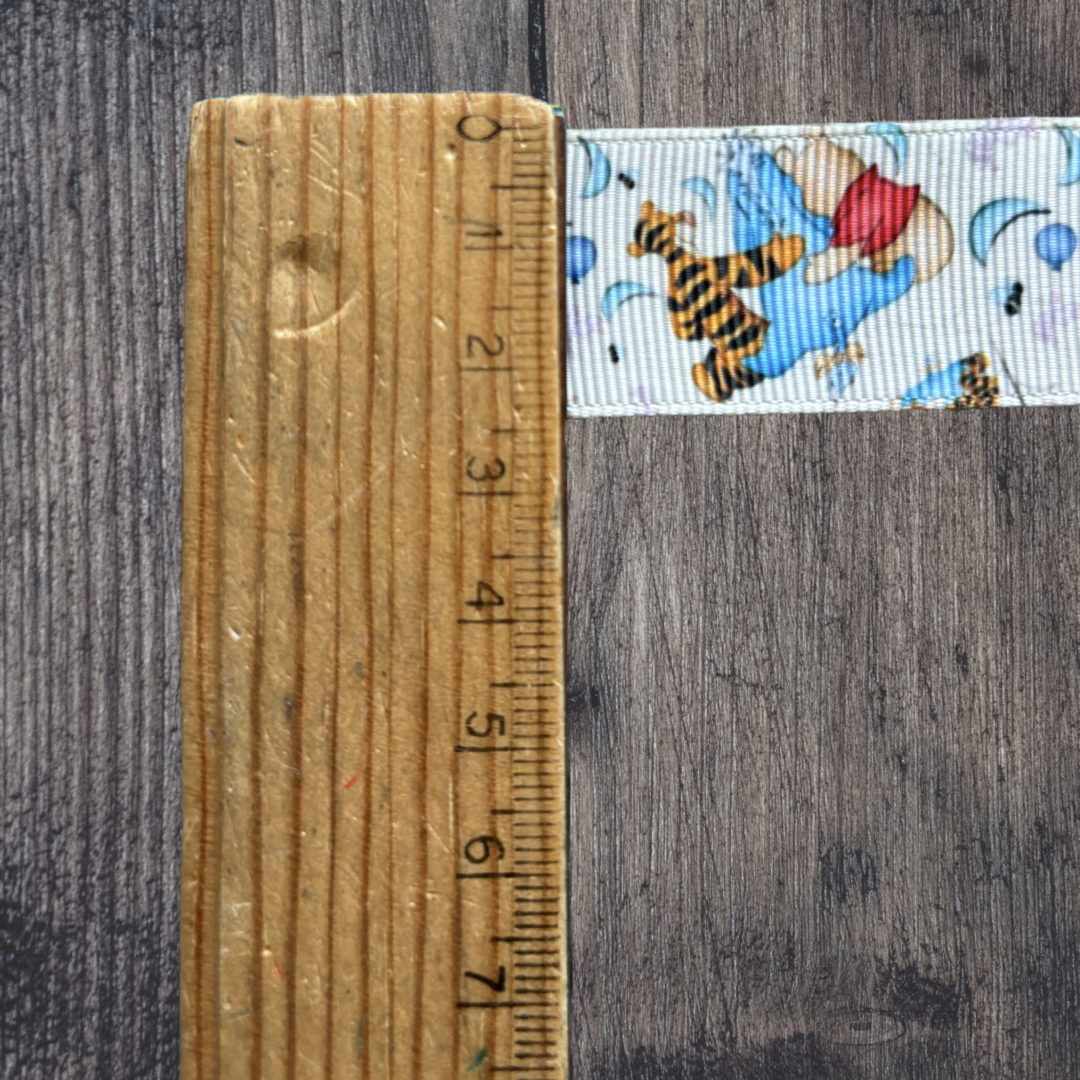 Winnie the Pooh Grosgrain 25mm Ribbon