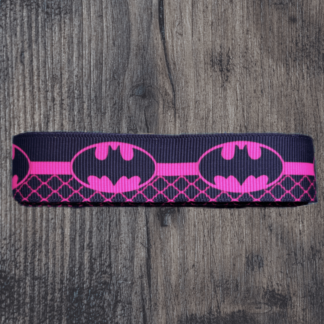 Batgirl Grosgrain 22mm Ribbon