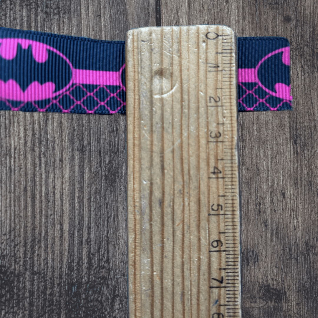 Batgirl Grosgrain 22mm Ribbon