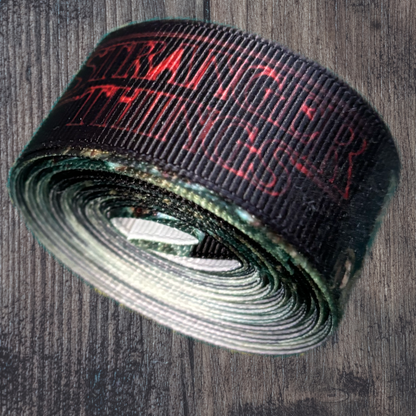 Stranger Things Grosgrain 25mm Ribbon