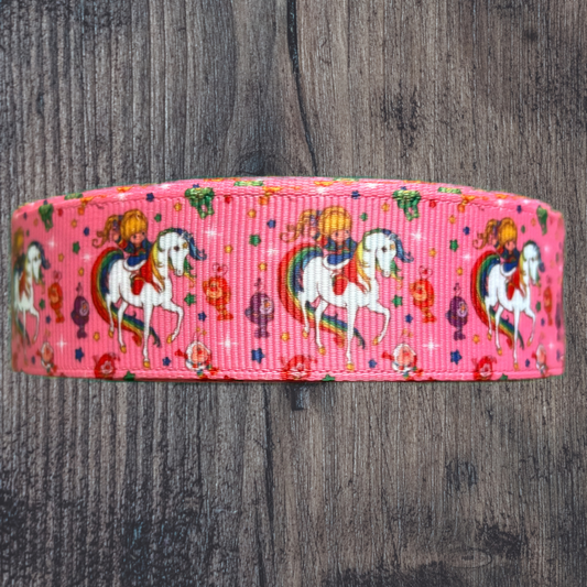 Rainbow Brite Grosgrain 25mm Ribbon