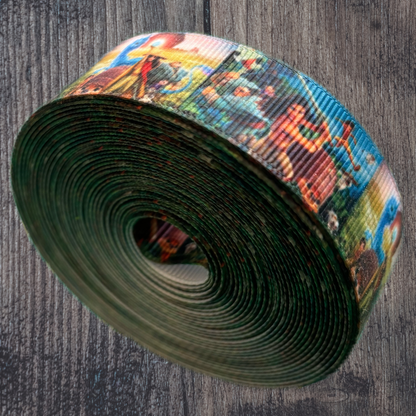 Raya & Last Dragon Grosgrain 22mm Ribbon