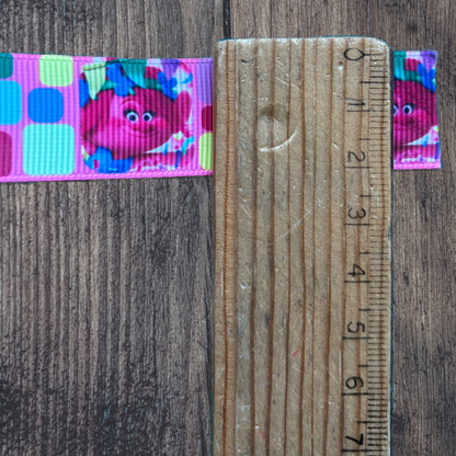 Trolls Grosgrain 22mm Ribbon