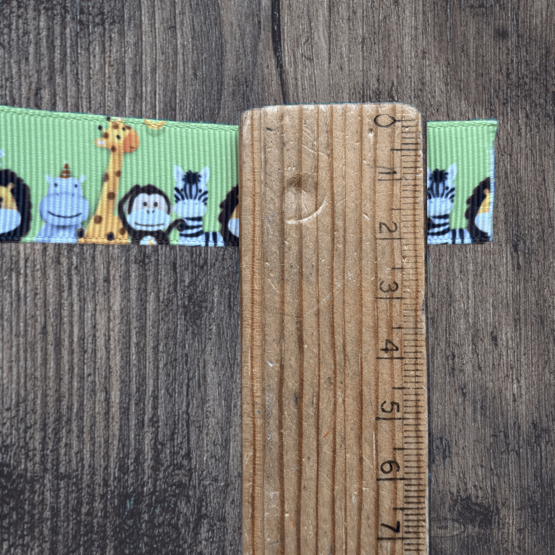 Animals Grosgrain 22mm Ribbon