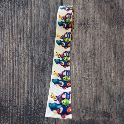 Monsters University Grosgrain 22mm Ribbon