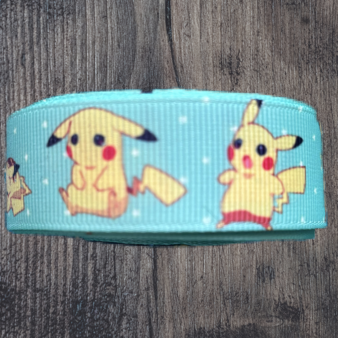 Pocket Monster Grosgrain 22mm Ribbon