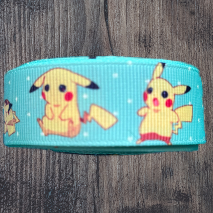 Pocket Monster Grosgrain 22mm Ribbon