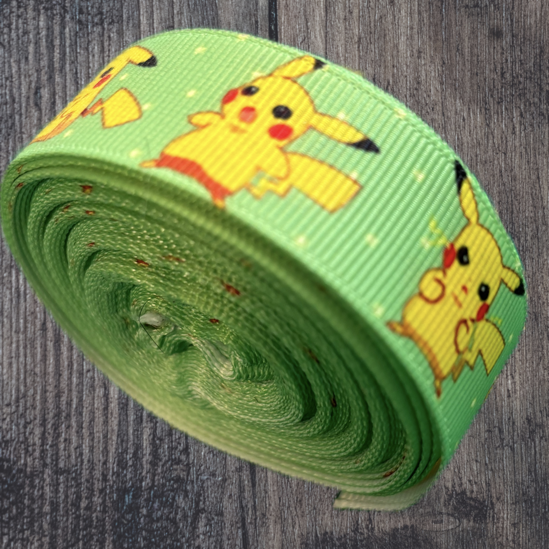 Pocket Monster Grosgrain 22mm Ribbon