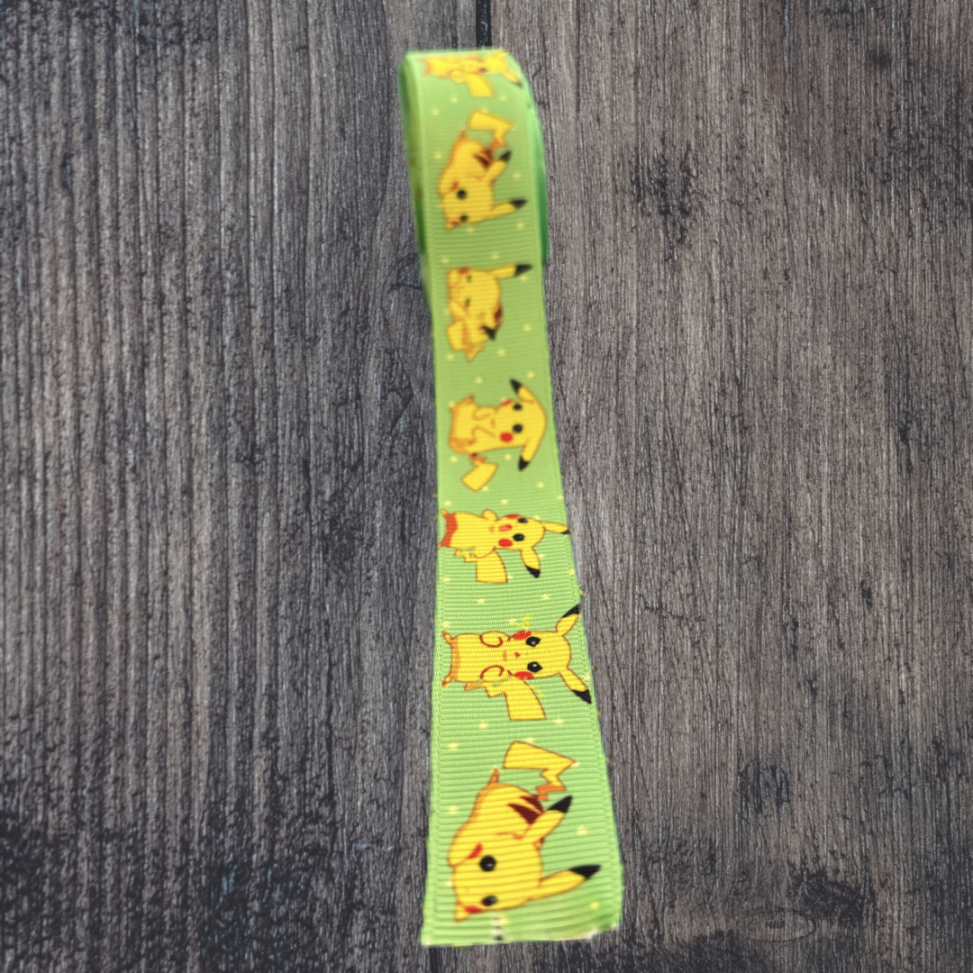 Pocket Monster Grosgrain 22mm Ribbon