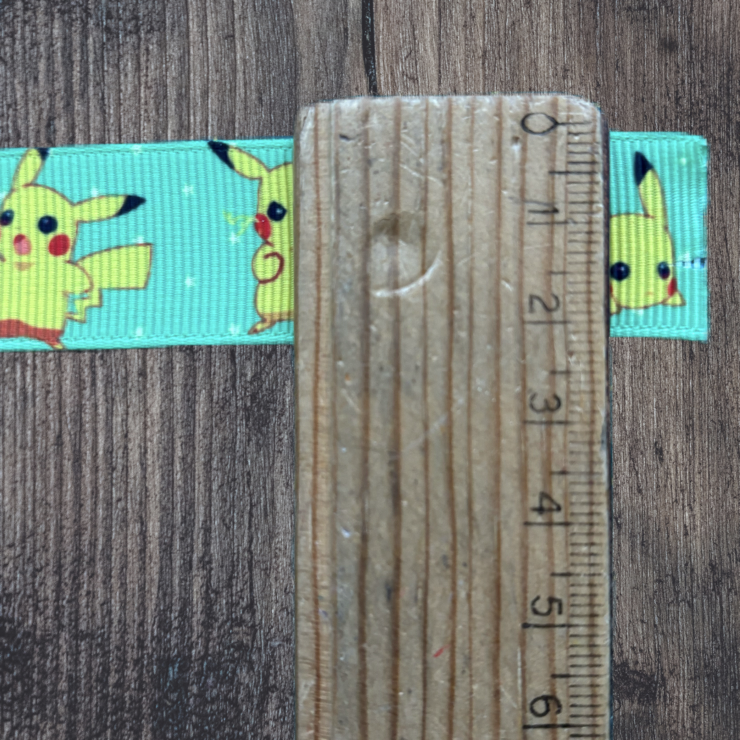 Pocket Monster Grosgrain 22mm Ribbon