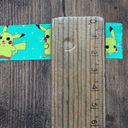 Pocket Monster Grosgrain 22mm Ribbon