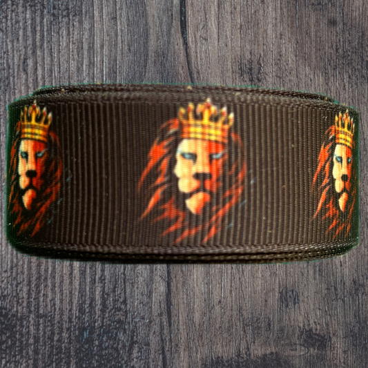 Lion Grosgrain 22mm Ribbon