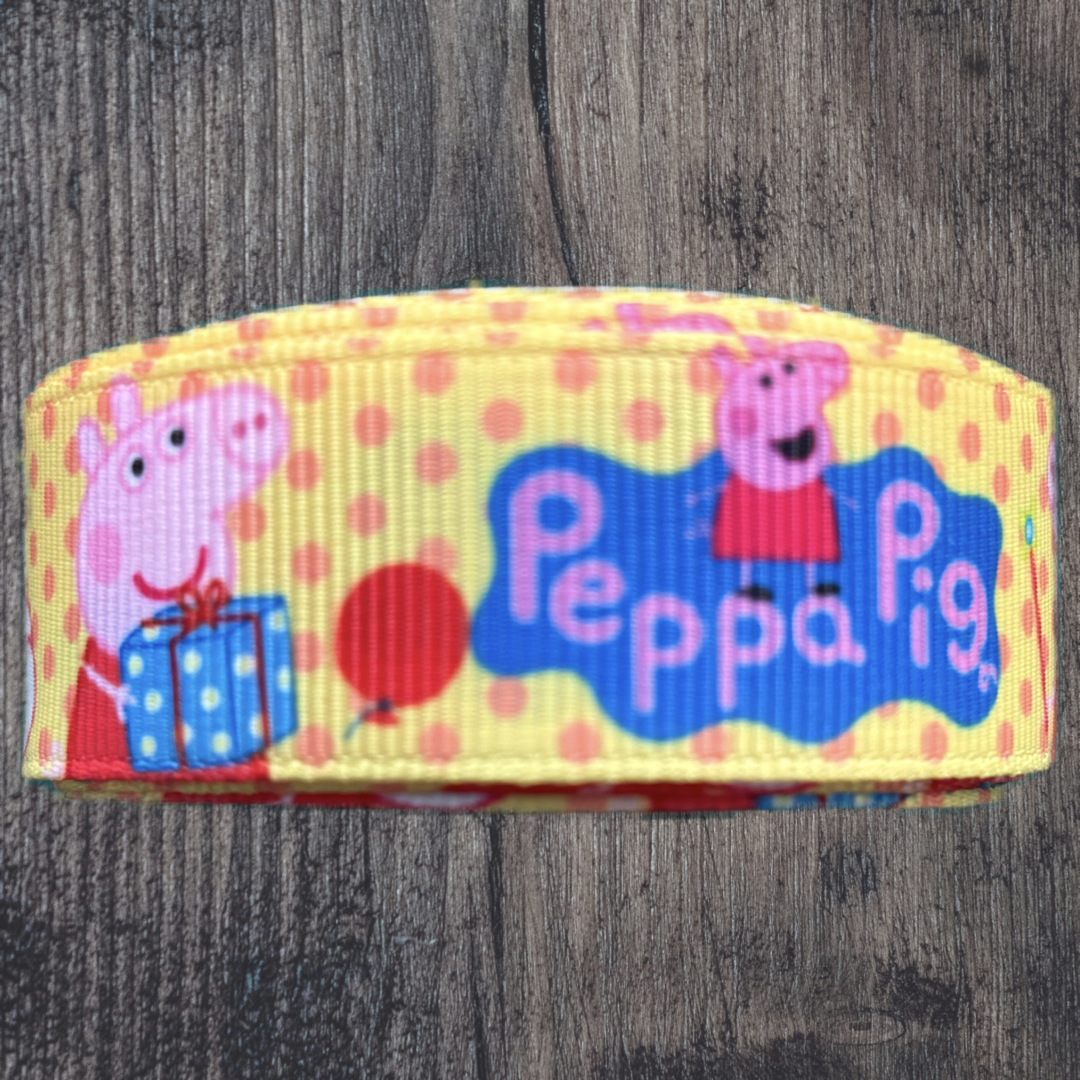 Peppa Grosgrain 22mm Ribbon