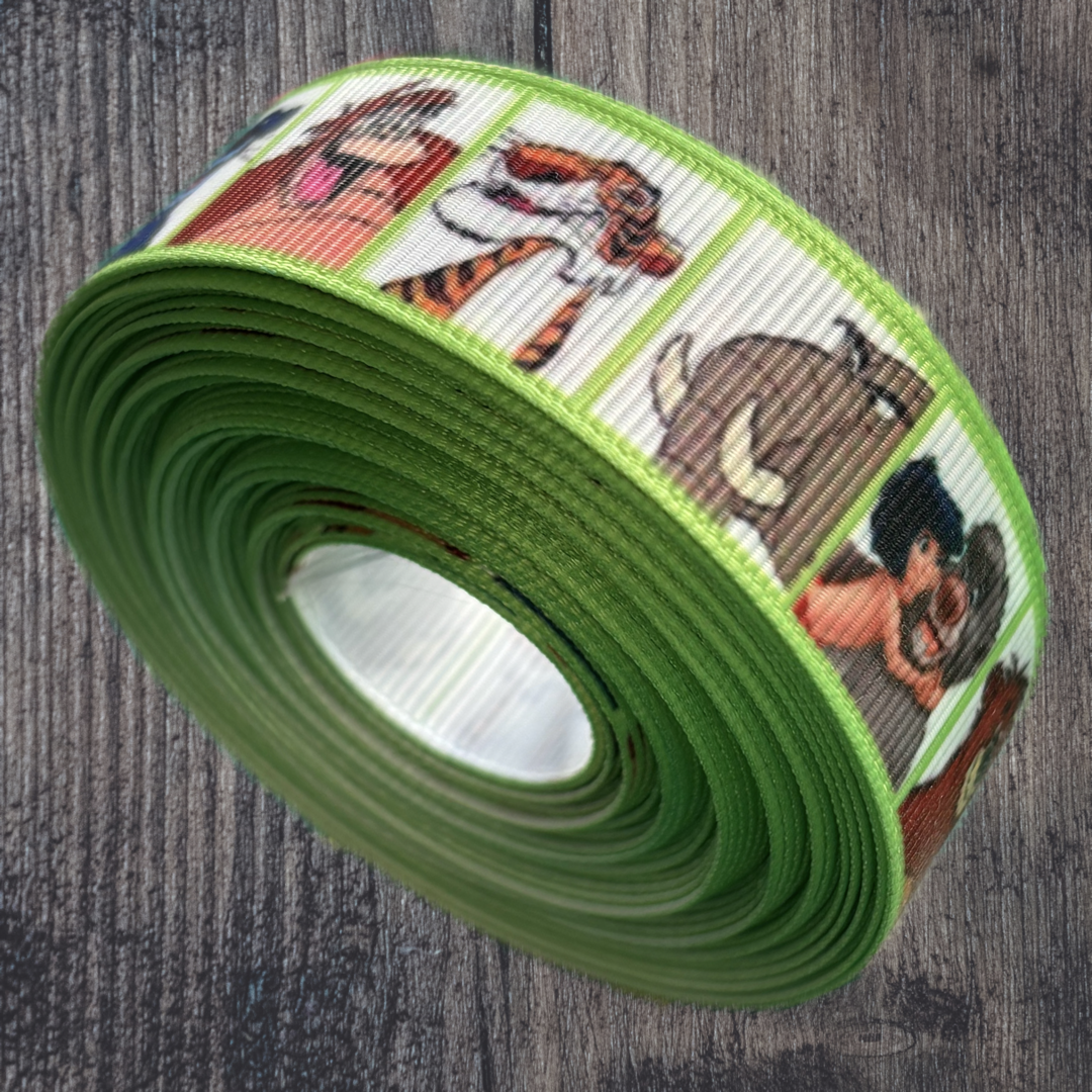 Jungle Book Grosgrain 22mm Ribbon