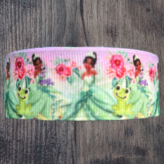 Princess & the Frog Grosgrain 25mm Ribbon