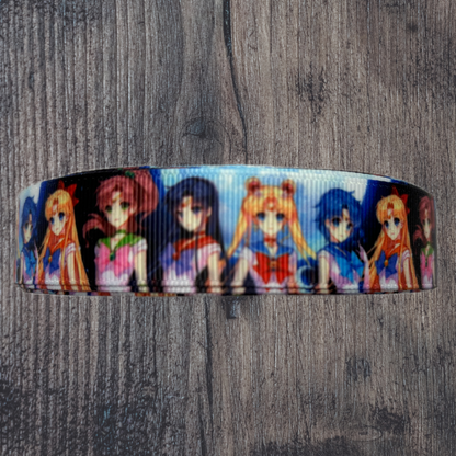 Sailor Moon Grosgrain 22mm Ribbon