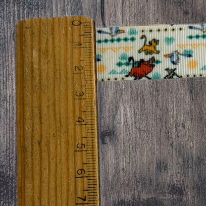 Lion King Grosgrain 22mm Ribbon