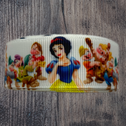 Snow White Grosgrain 22mm Ribbon