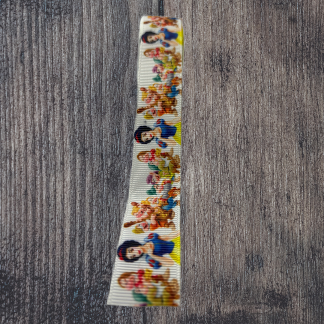 Snow White Grosgrain 22mm Ribbon