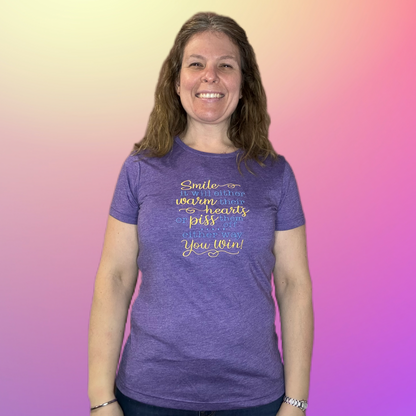 Smile Text Design