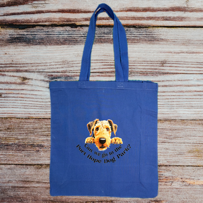 Customizable Can We Go to the Dog Park Tote