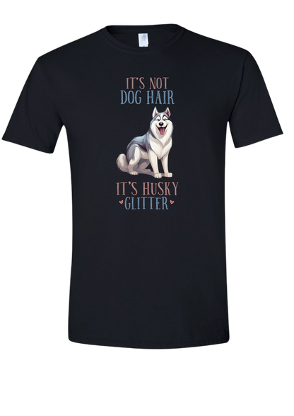 Husky Glitter Design